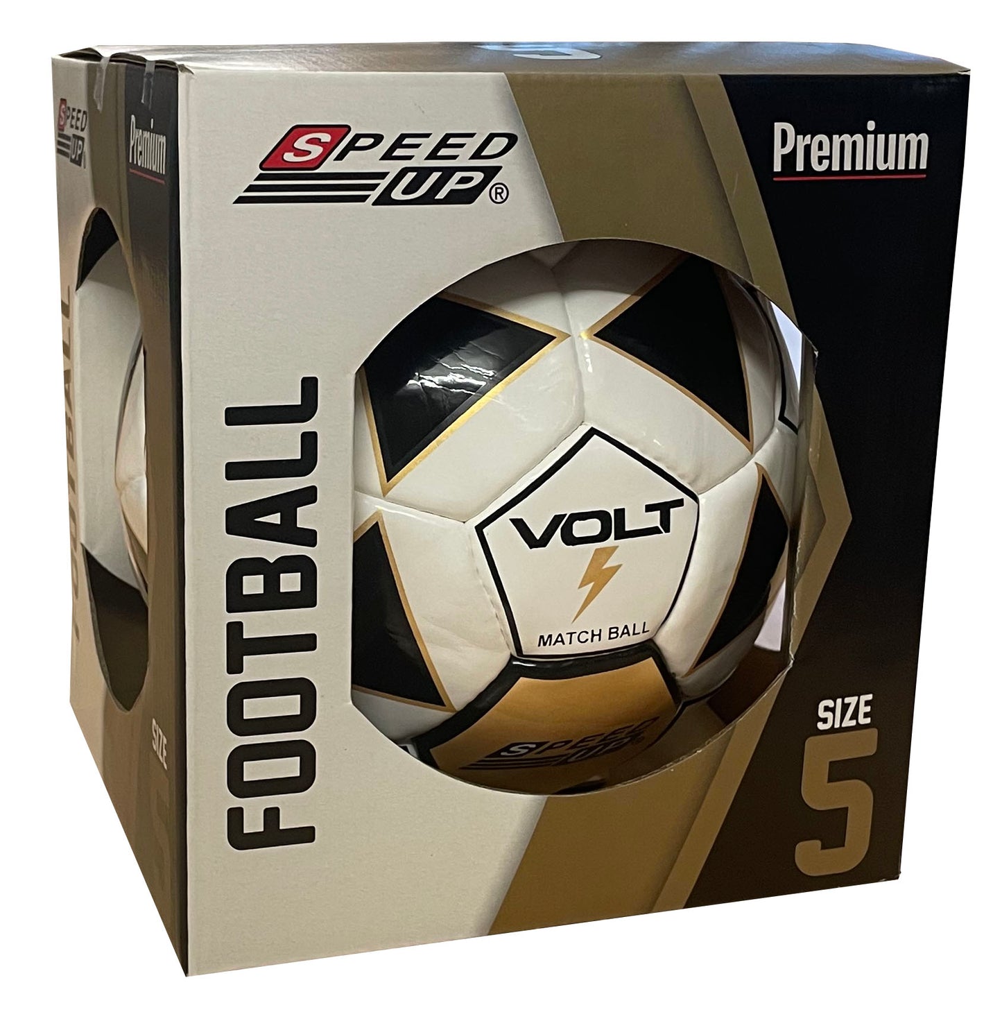Speed Up Volt Size 5 Hand Stitched Professional Football