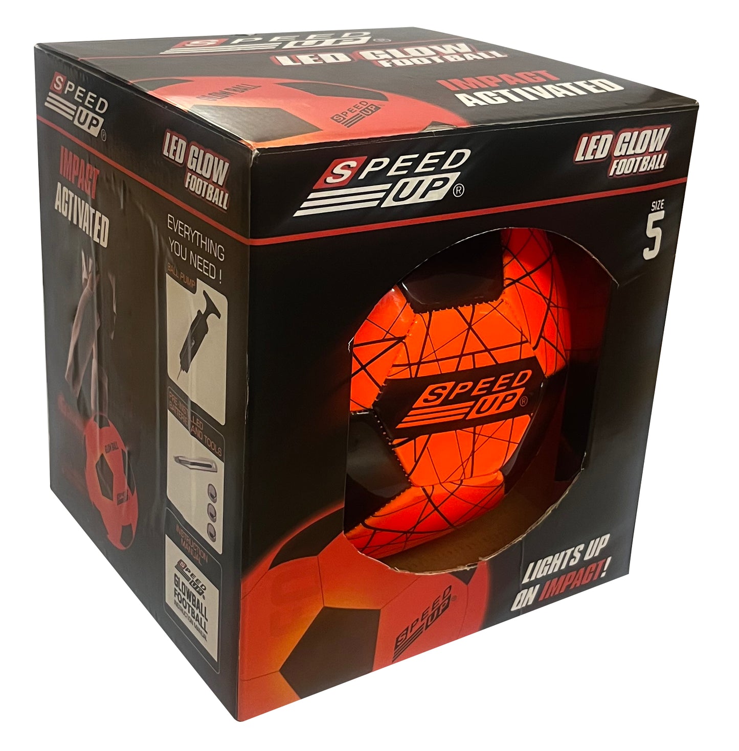 Speed Up GlowBall Football
