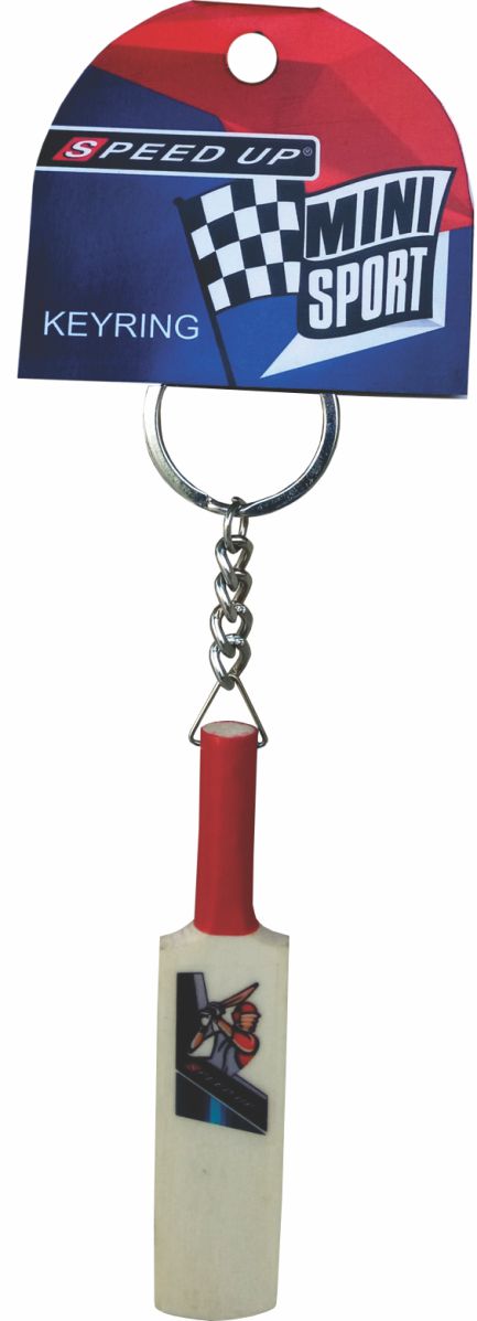 Speed Up Miniature Bat KeyRing