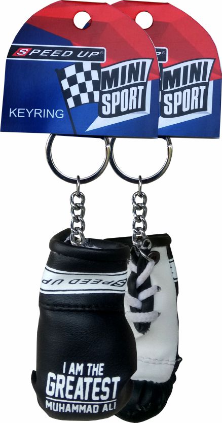 Speed Up Miniature Boxing Glove KeyRing