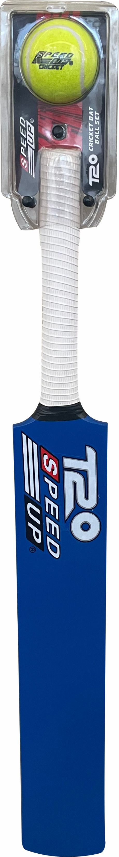 Speed Up T-20 Wooden Cricket Bat & Ball Set