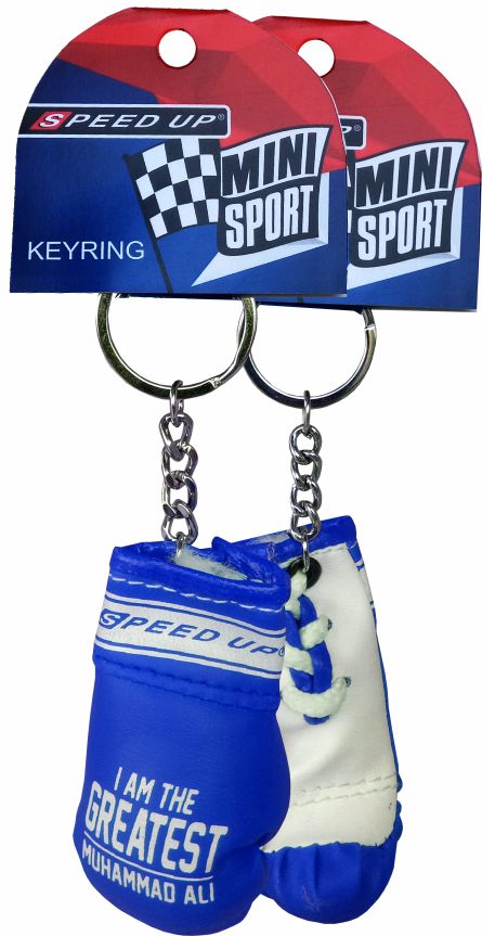 Speed Up Miniature Boxing Glove KeyRing