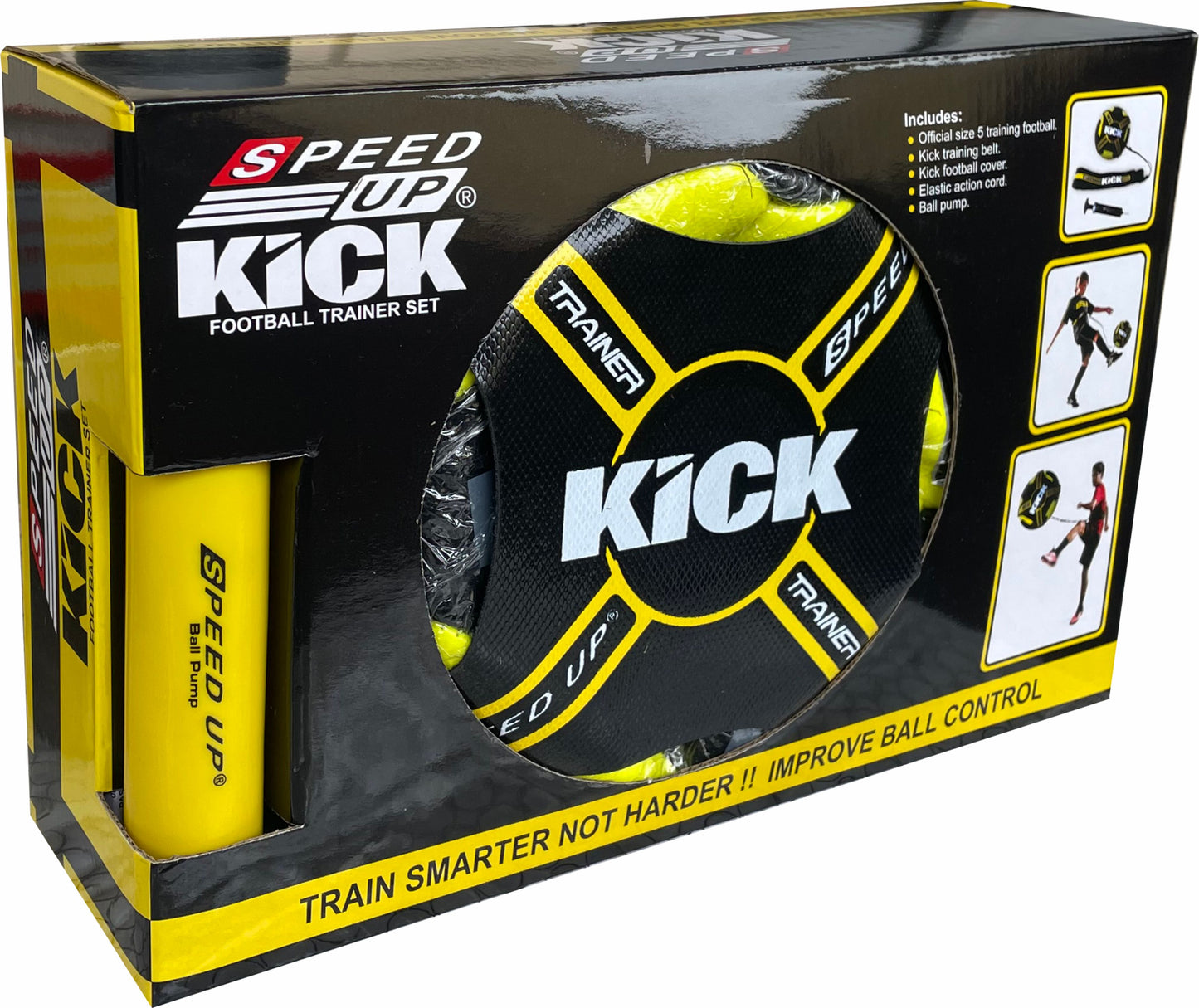 Speed Up Trainer Belt & Football Combo Set