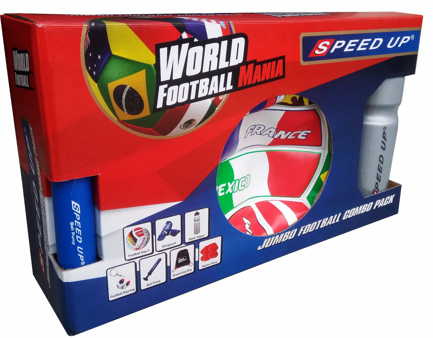 Speed Up Jumbo Football Combo Set