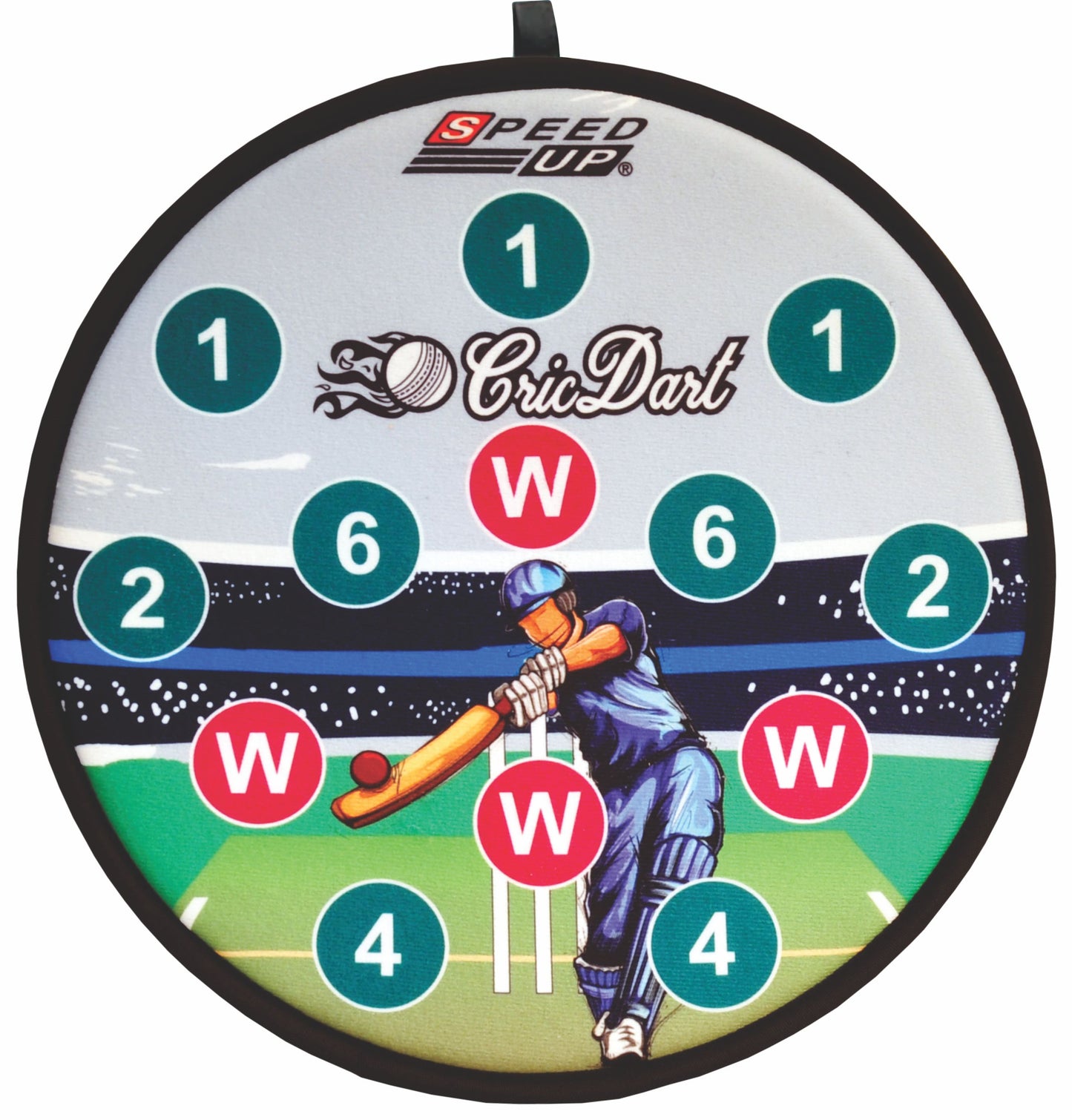 Speed Up Cricket Sticky Dart Ball Game