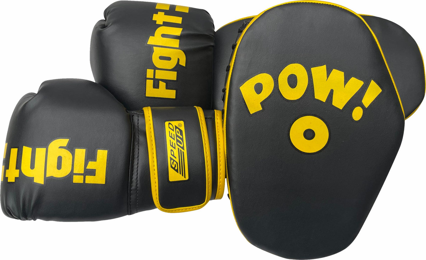 Pow Focus Pads and Gloves set