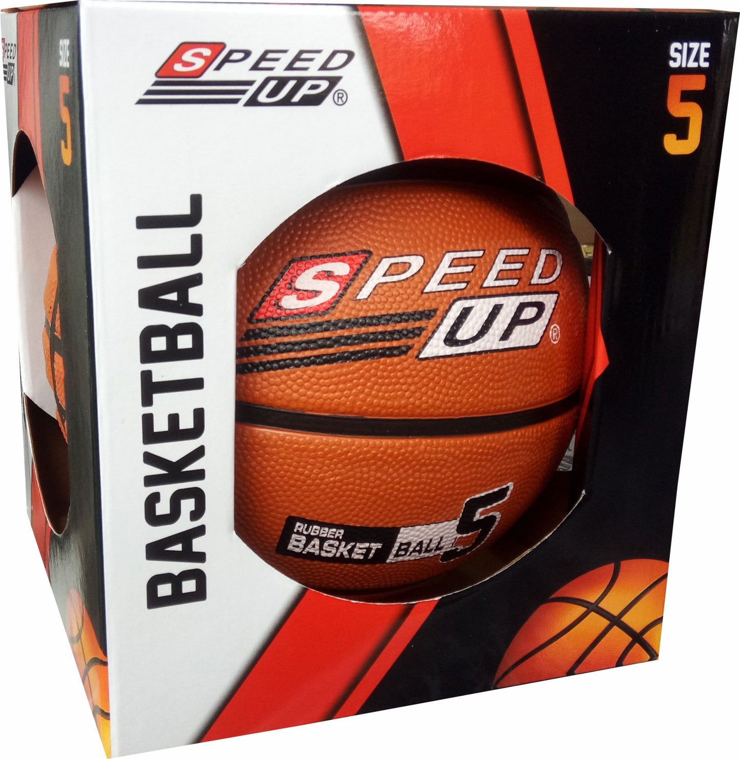 SpeedUp Rubber BasketBall Size 5