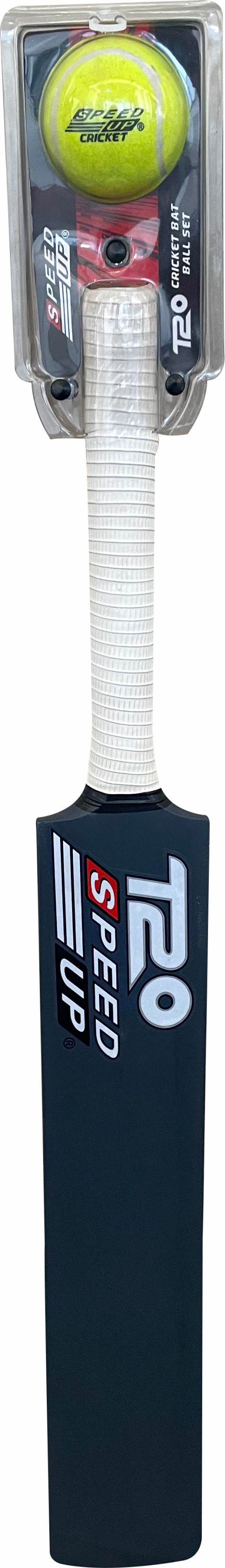 Speed Up T-20 Wooden Cricket Bat & Ball Set