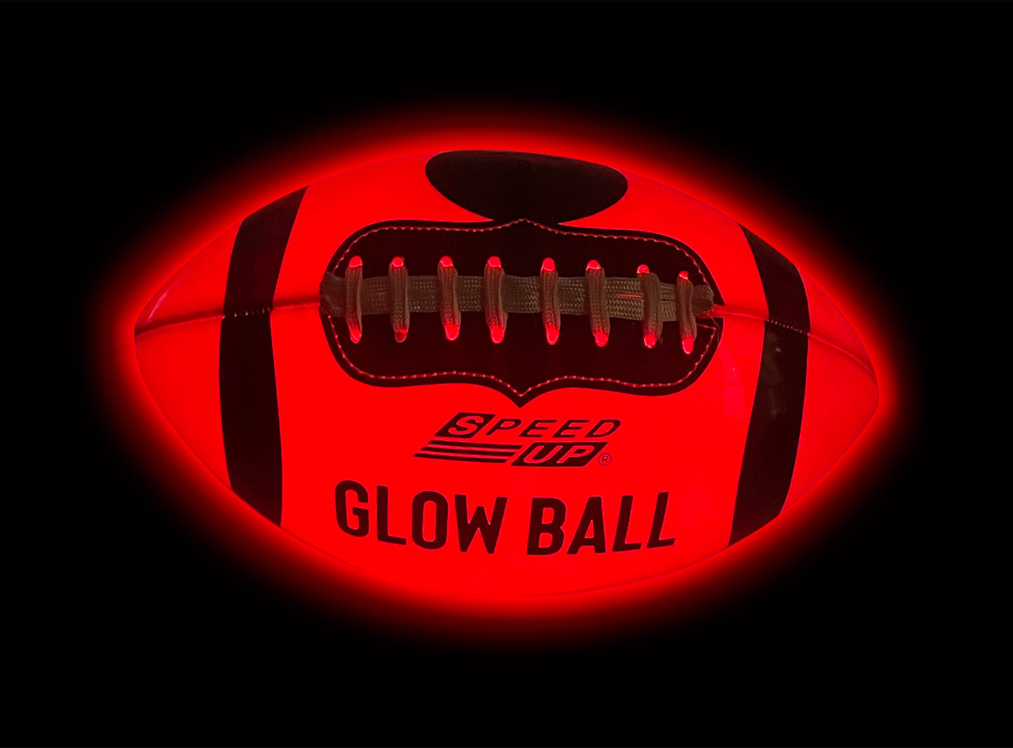 SpeedUp Sports Glow Ball Rugby