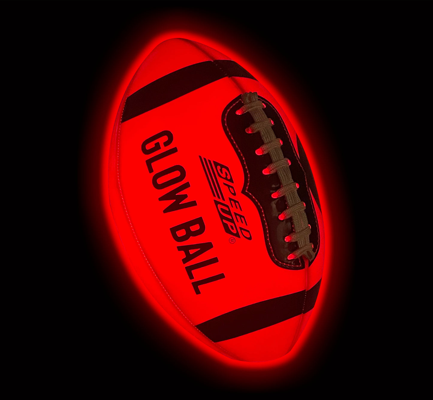 SpeedUp Sports Glow Ball Rugby