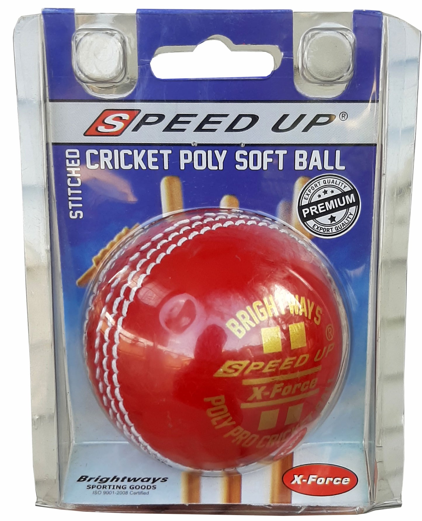 Speed Up X-Force Poly Soft Cricket Ball
