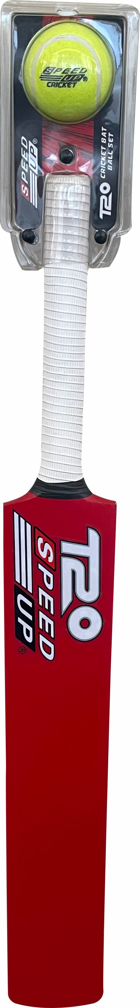 Speed Up T-20 Wooden Cricket Bat & Ball Set