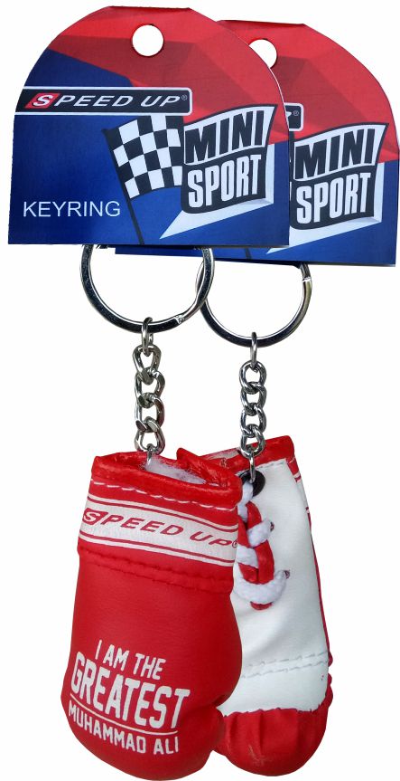 Speed Up Miniature Boxing Glove KeyRing