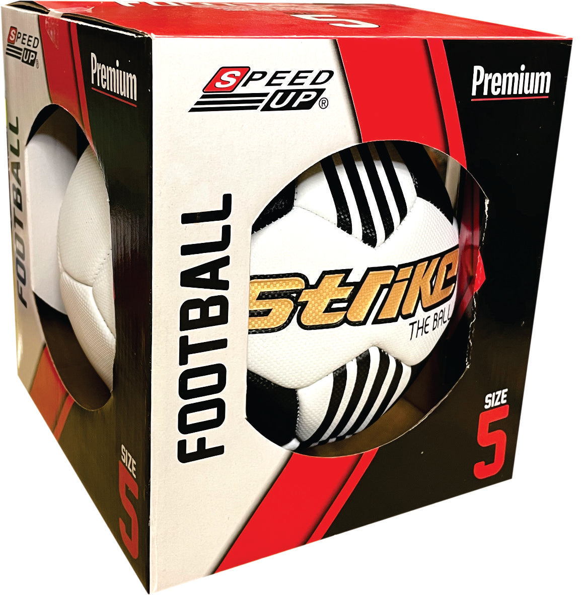 Speed Up Strike Size 5 Hand Stitched Professional Football
