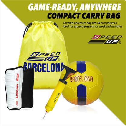 Barcelona Champions Football Set