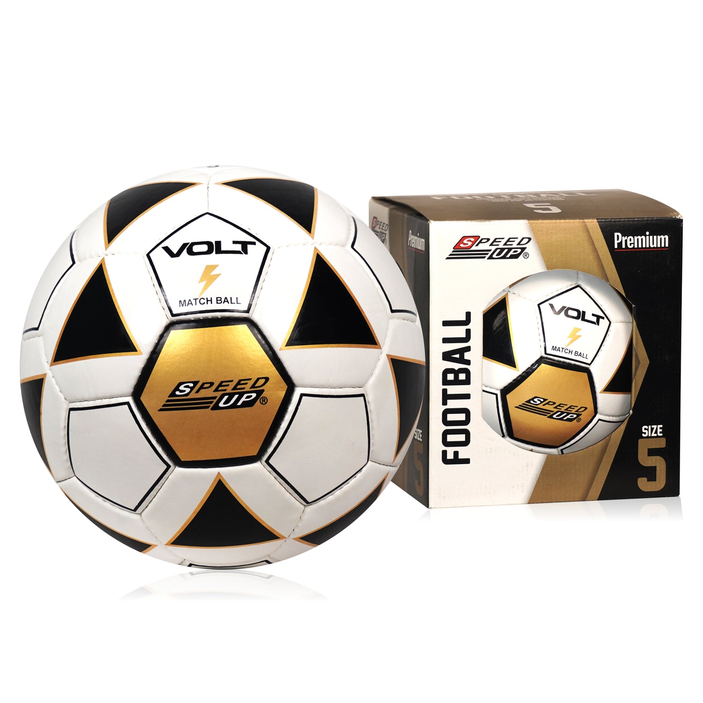 Speed Up Volt Size 5 Hand Stitched Professional Football