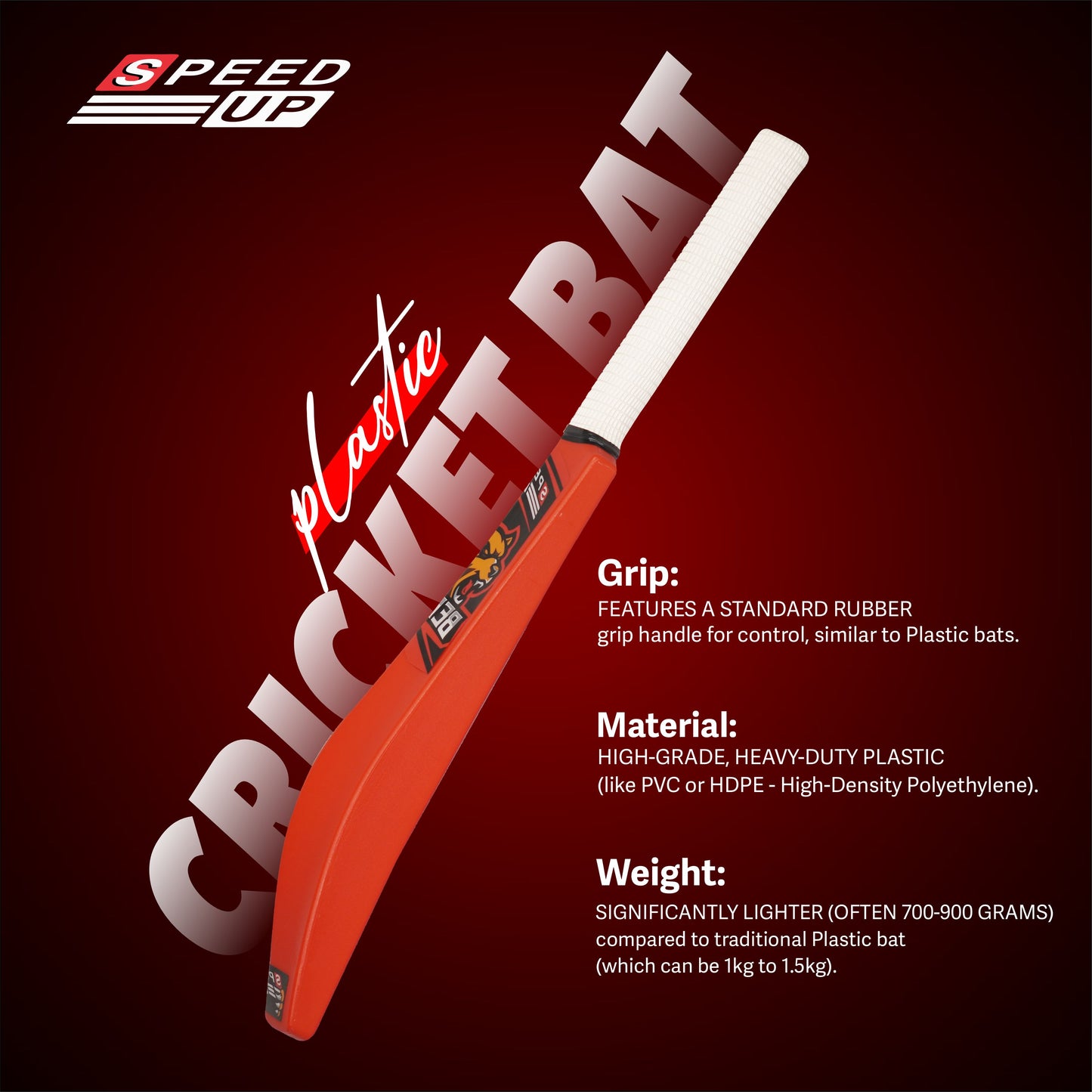 Speed Up Beast Cricket Bat Bear Series