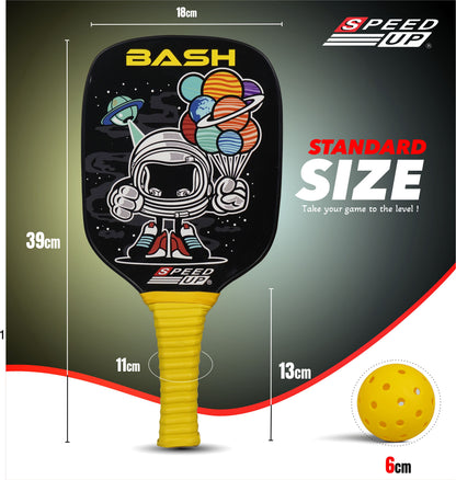 Speed Up Wooden Pickleball Paddle and Ball Set