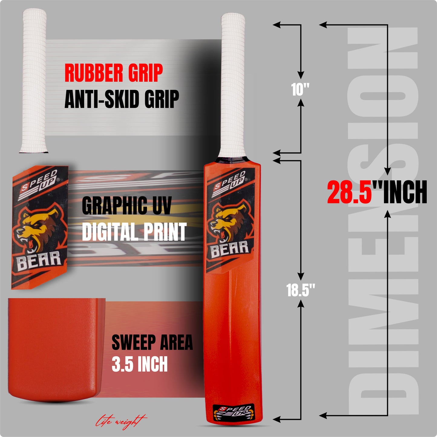 Speed Up Beast Cricket Bat Bear Series