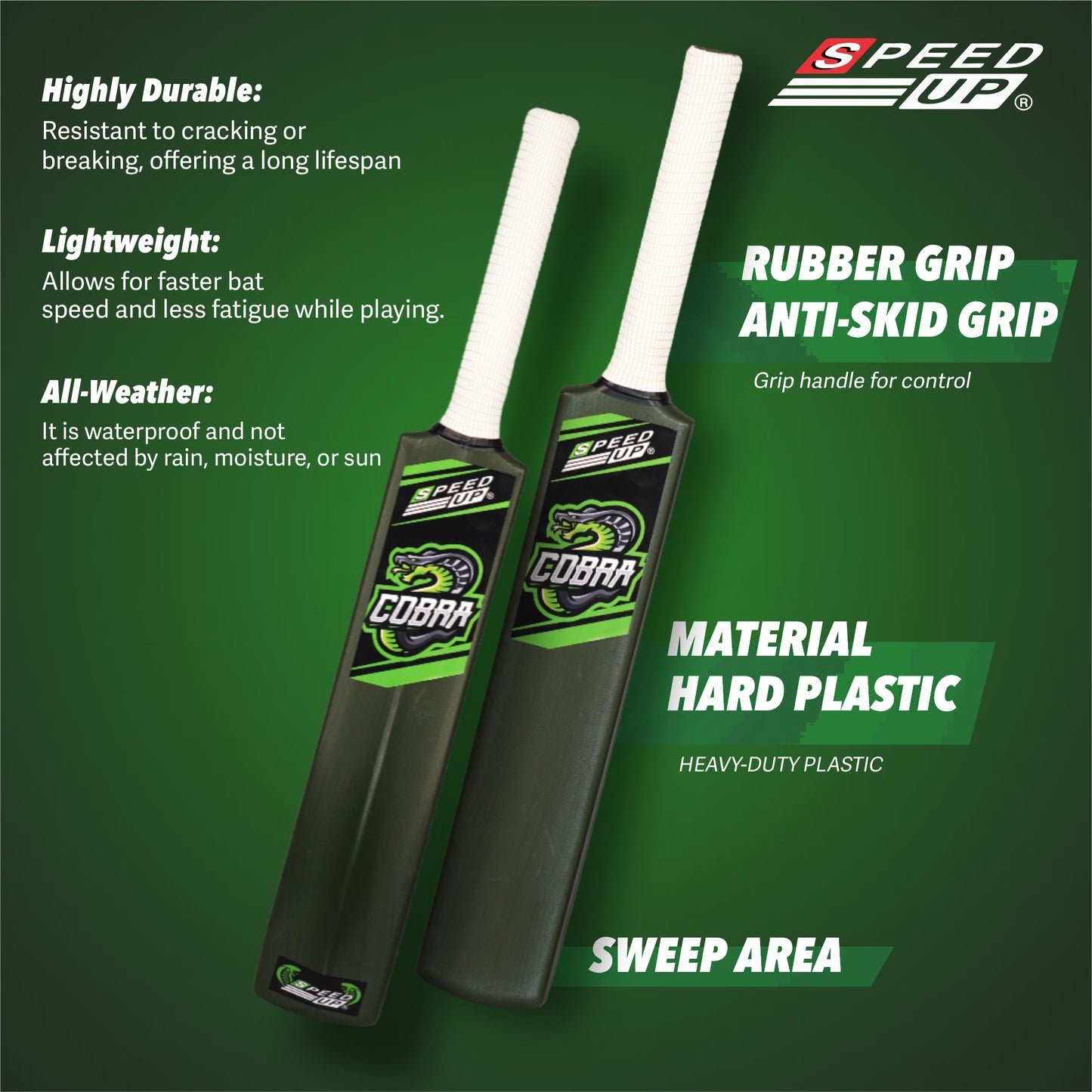 Speed Up Beast Cricket Bat Cobra Series