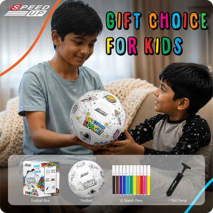 Tango – Color Your Own Football LETS EXPLORE THE SPACE (Official Size 5)