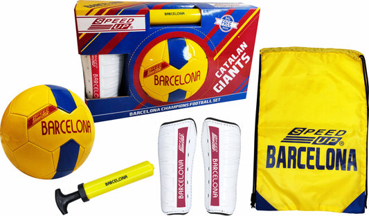 Barcelona Champions Football Set