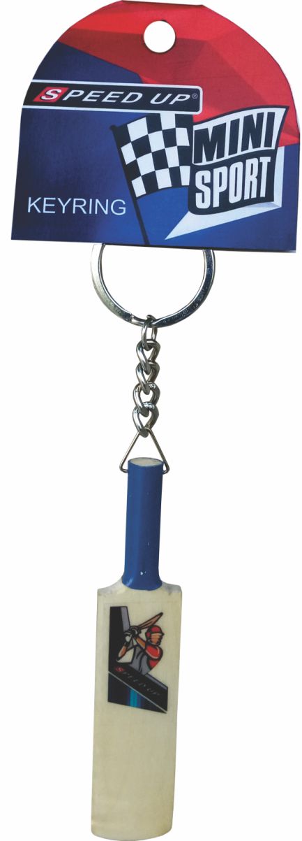 Speed Up Miniature Bat KeyRing