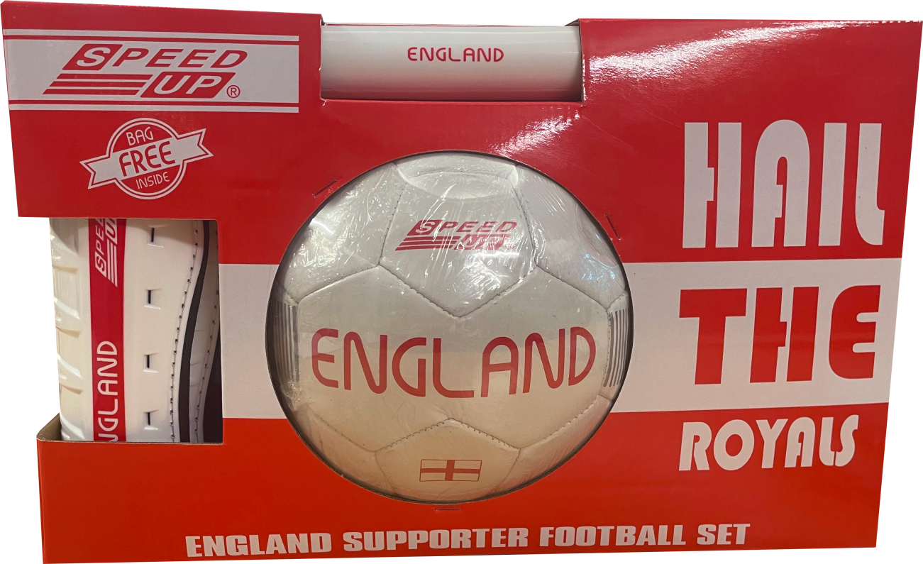 England Supporter Football Combo Set