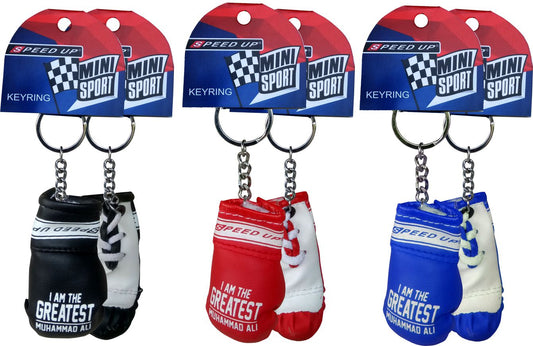 Speed Up Miniature Boxing Glove KeyRing