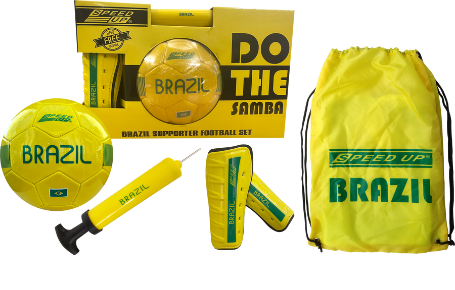 Brazil Supporter Football Combo Set