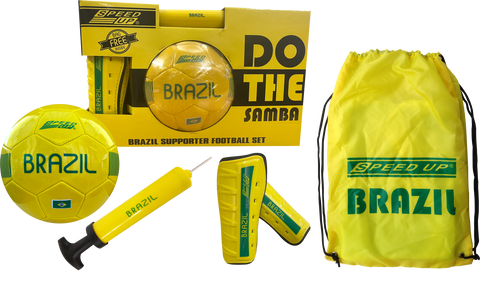 Brazil Supporter Football Combo Set