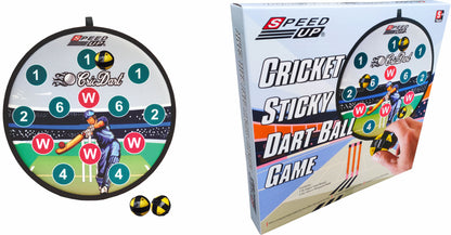 Speed Up Cricket Sticky Dart Ball Game