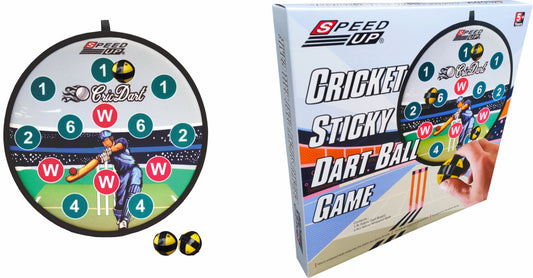 Speed Up Cricket Sticky Dart Ball Game