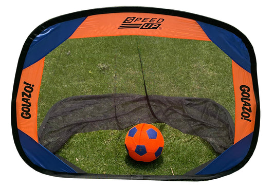 SpeedUp Junior Golazo Pop-Up Goal with Size 3 Soft Indoor Football
