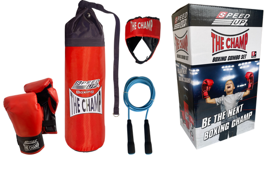 Kids Jumbo Boxing 4 Piece Combo Set
