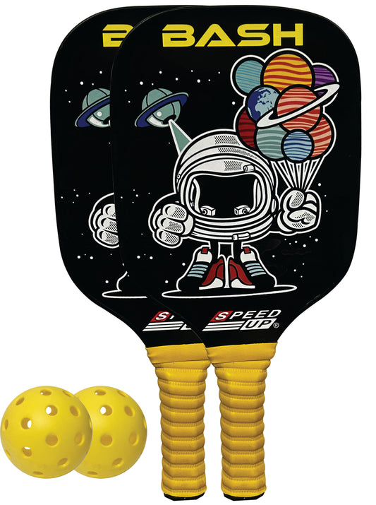Speed Up Wooden Pickleball Paddle and Ball Set