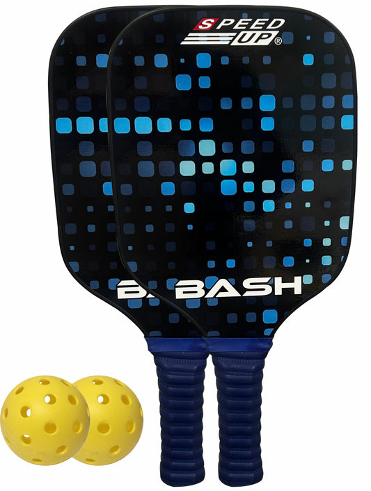 Speed Up Pixel Wooden Pickleball Paddle and Ball Set