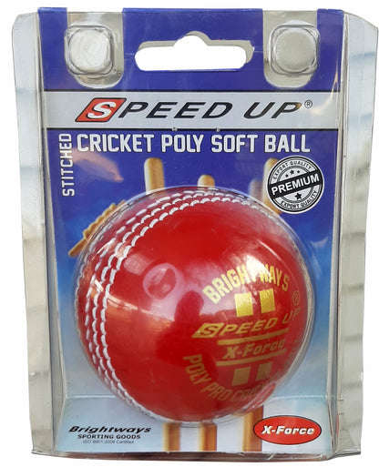 Speed Up X-Force Poly Soft Cricket Ball