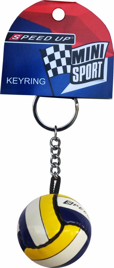 Speed Up Miniature Volleyball KeyRing